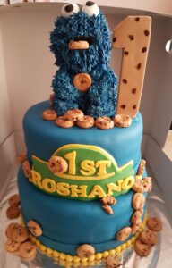 Cookiemonster Taart
